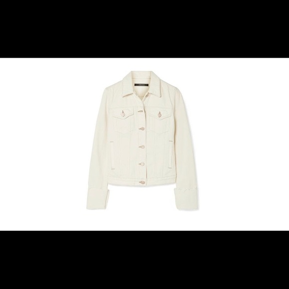 J Brand Cream Denim Jacket - Picture 2 of 8